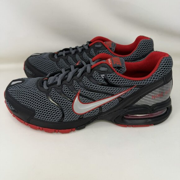 Nike Air Max Torch 4 Running Shoes Gray Red Men’s Size 11.5 - Picture 2 of 8